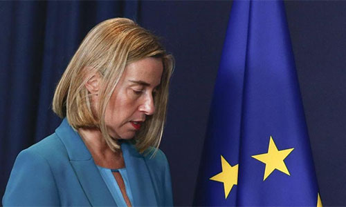 Federica Mogherini Mogherini responde a Trump: La UE sabe quiénes son sus amigos